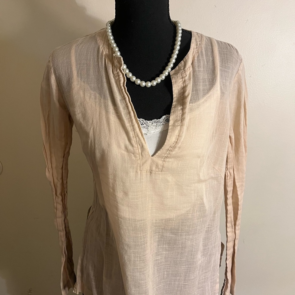 Banana Republic Cream Women's Top